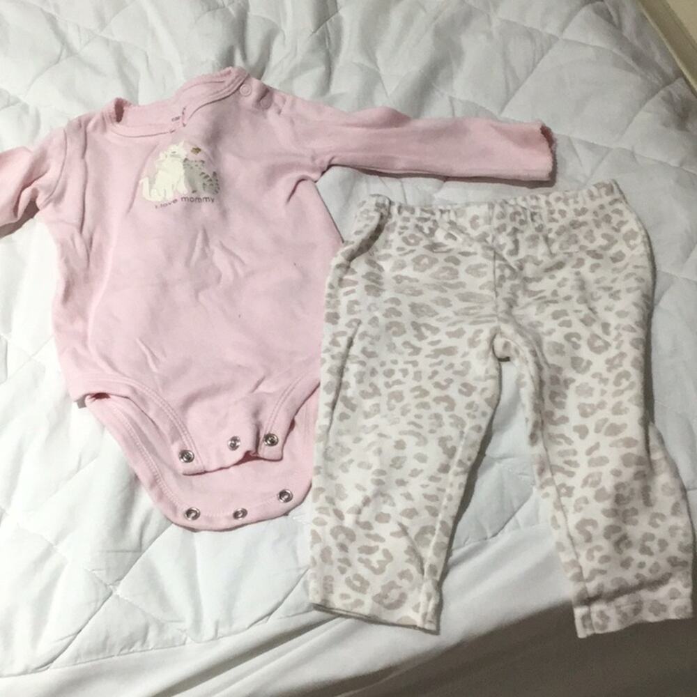 Sparkle kitty 9m outfit w/leggings worn once